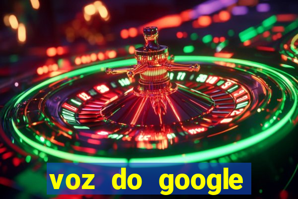 voz do google tradutor homem